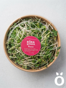 Microgreens de Rábano Cosechados caja 90 gr. - Röra Greens